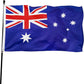 Hanylulu Australia Flag Outdoor，Double Sided，Heavy Duty Australian National Flag，Brightly Colored Brass Grommets Premium Flag (3x5 Ft)