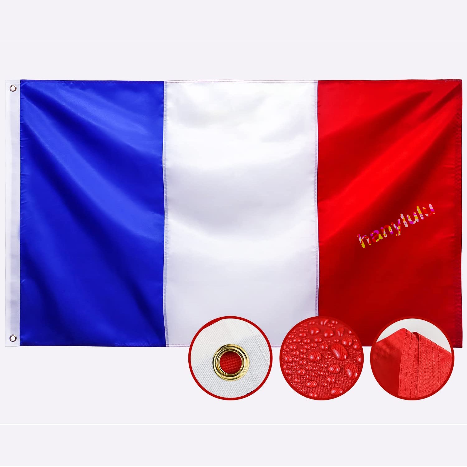 Hanylulu France Flag